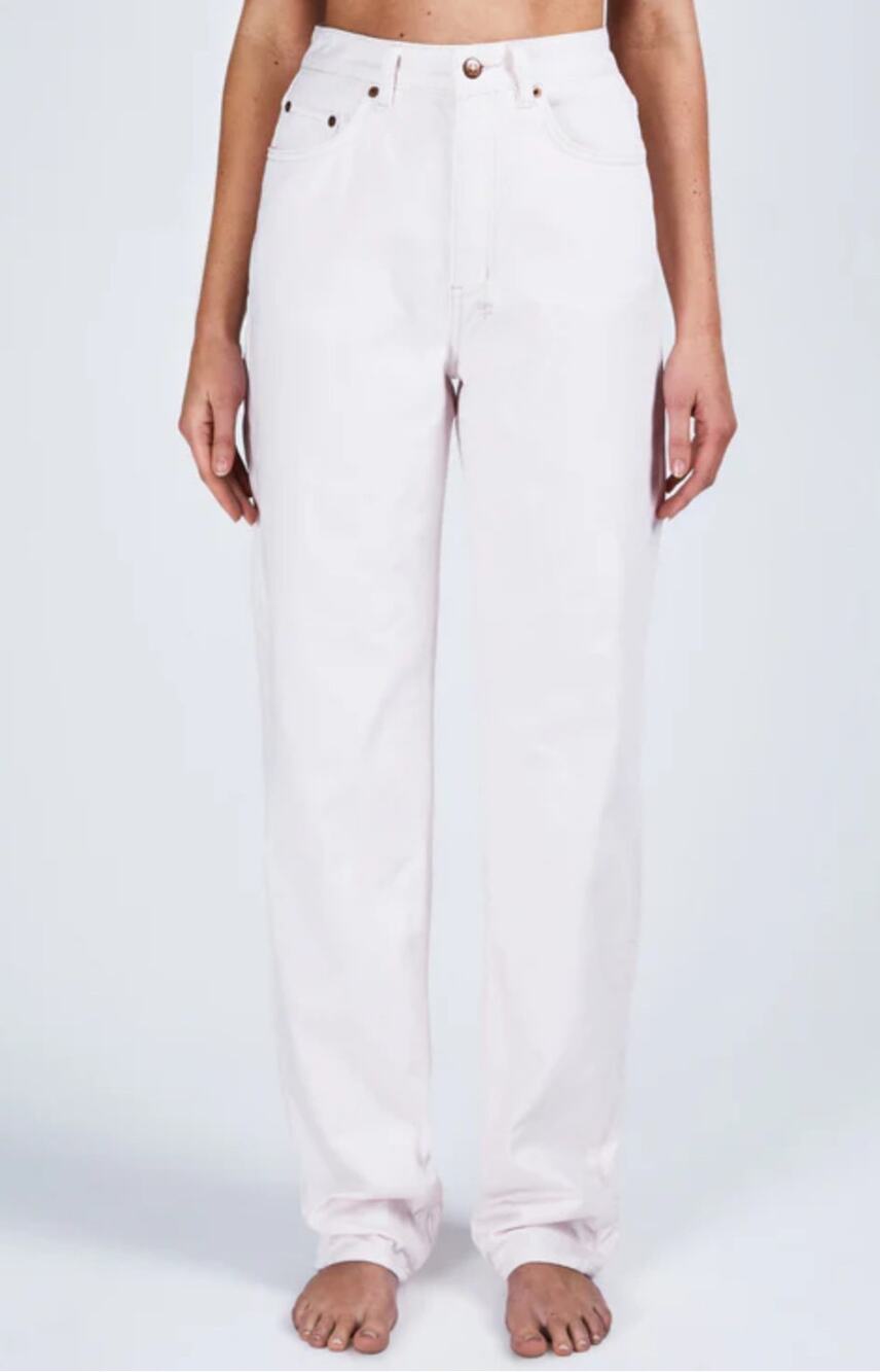 Ksubi Playback Pale Pink High Waisted Jeans Women’s Size 27x33 NWOT